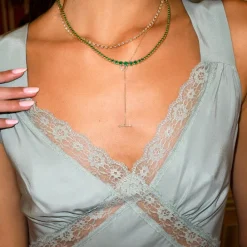 The Last Line Floating Necklace