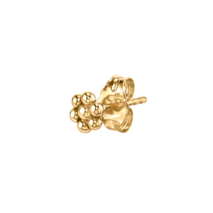 The Last Line Flower Stud Earring