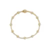 The Last Line Flower Tennis Bracelet