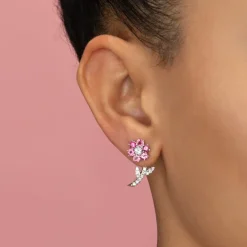The Last Line Goldie Flower Earring