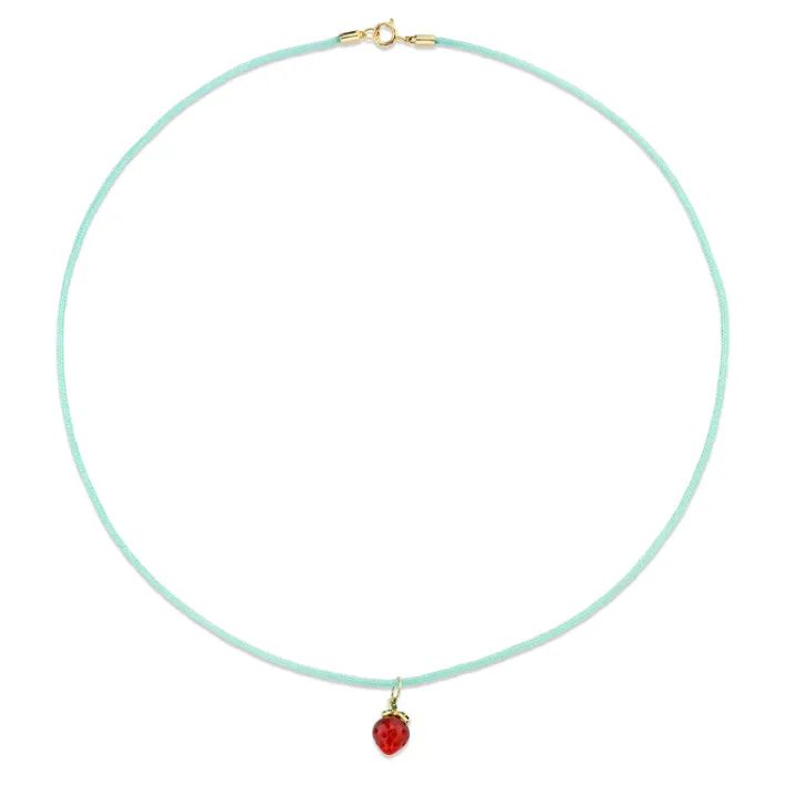 The Last Line Hand Carved Fruit Necklace