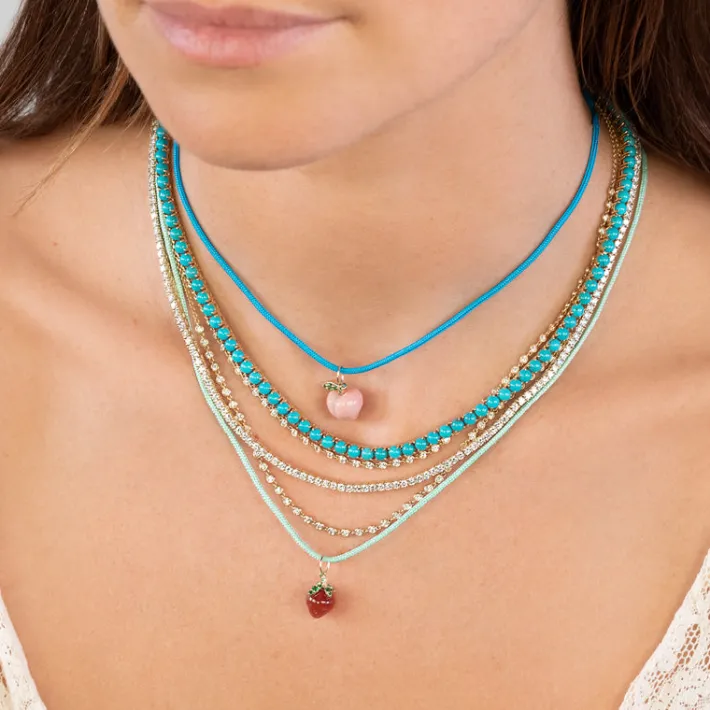 The Last Line Hand Carved Fruit Necklace