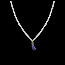 The Last Line Hand Carved Veggie Necklace