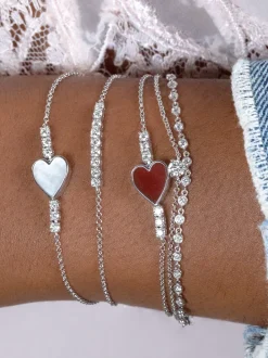 The Last Line Heart Bracelet