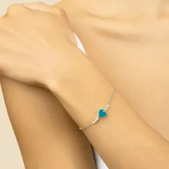 The Last Line Heart Bracelet