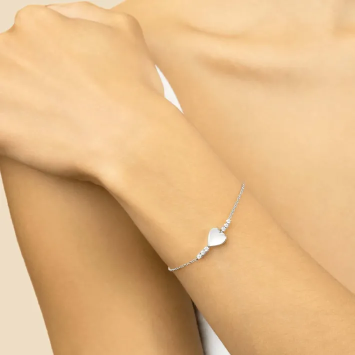 The Last Line Heart Bracelet
