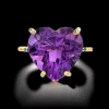The Last Line Heart Solitaire Ring