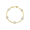 The Last Line Heart Tennis Bracelet