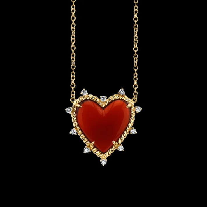 The Last Line Heart Twist Necklace