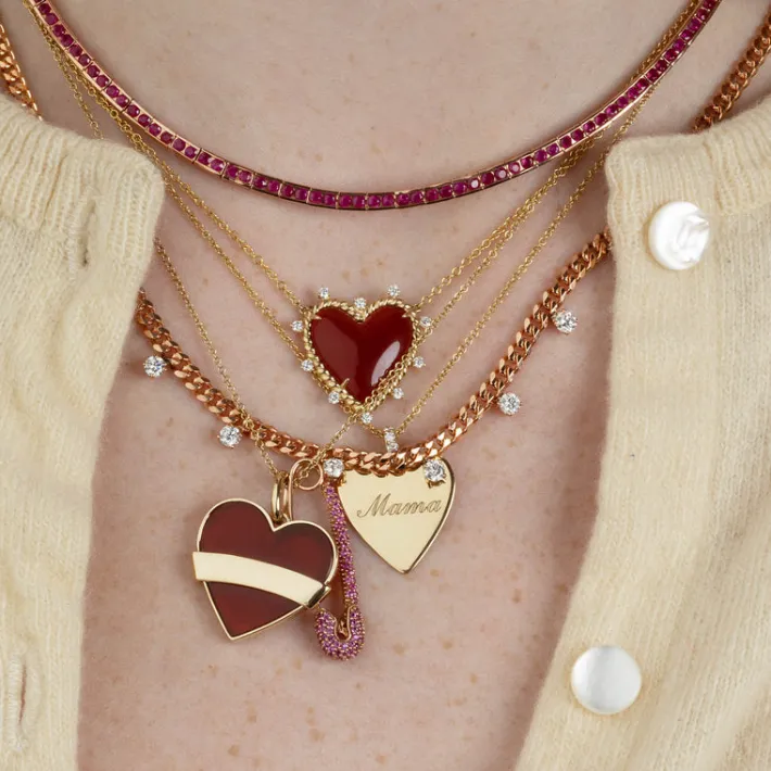 The Last Line Heart Twist Necklace