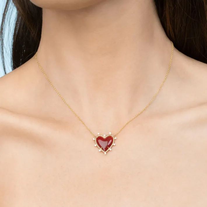 The Last Line Heart Twist Necklace