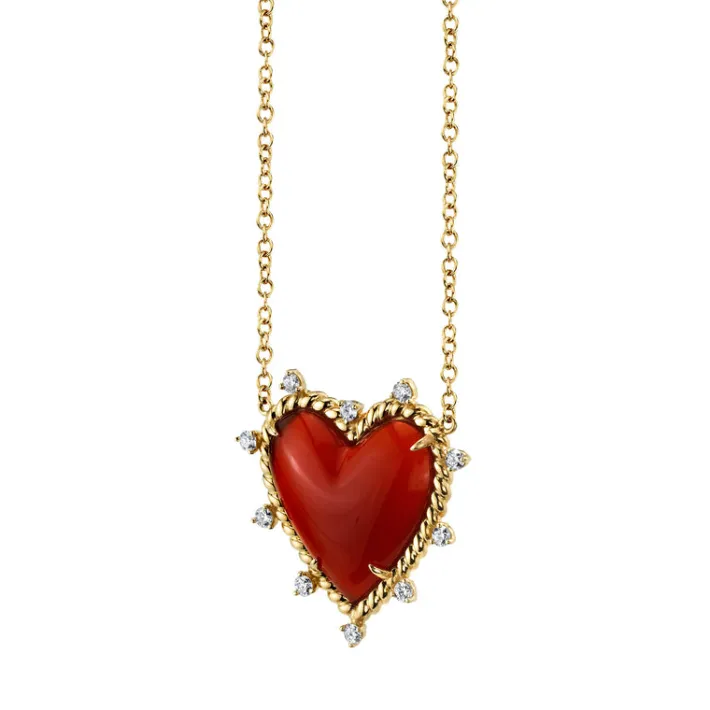 The Last Line Heart Twist Necklace
