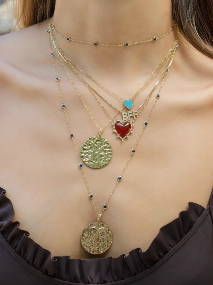 The Last Line Heart Twist Necklace