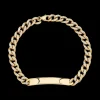 The Last Line ID Curb Link Bracelet