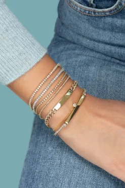 The Last Line ID Curb Link Bracelet