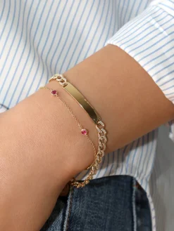 The Last Line ID Curb Link Bracelet
