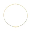 The Last Line ID Tennis Necklace
