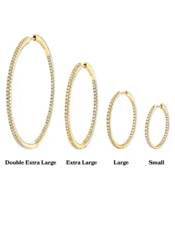 The Last Line Large Inside Out Hoop