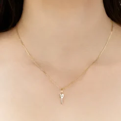 The Last Line Micro Key Pendant