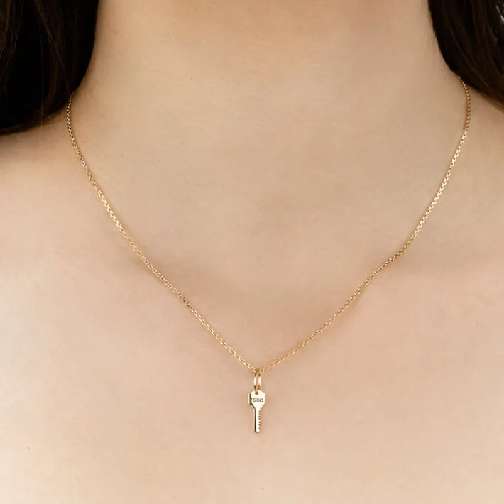 The Last Line Micro Key Pendant