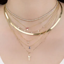 The Last Line Micro Key Pendant