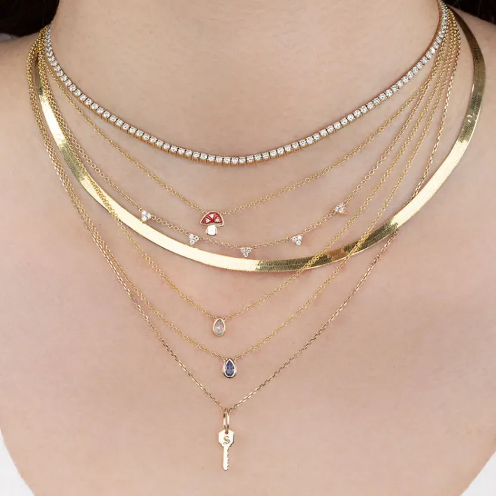 The Last Line Micro Key Pendant