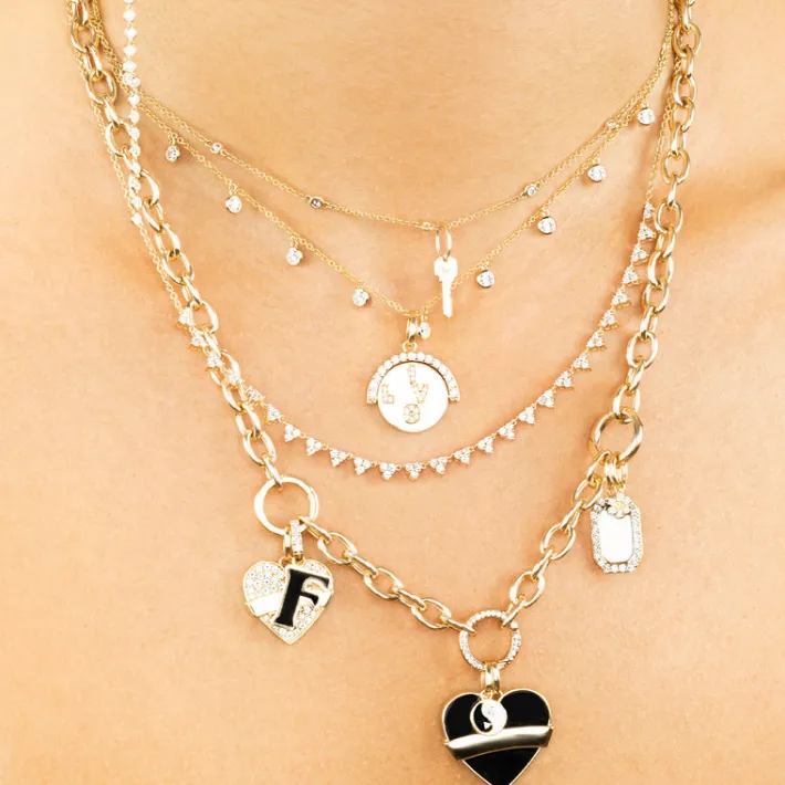 The Last Line Micro Key Pendant