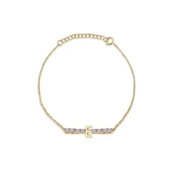 The Last Line Mini Personalized Tennis Bracelet
