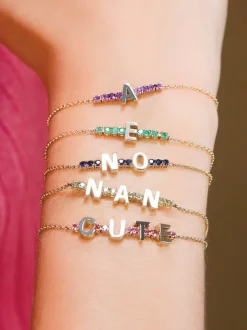 The Last Line Mini Personalized Tennis Bracelet