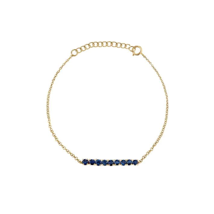 The Last Line Mini Personalized Tennis Bracelet