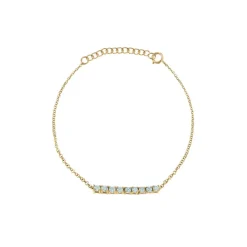 The Last Line Mini Personalized Tennis Bracelet