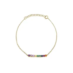 The Last Line Mini Personalized Tennis Bracelet