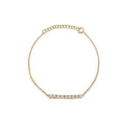 The Last Line Mini Personalized Tennis Bracelet