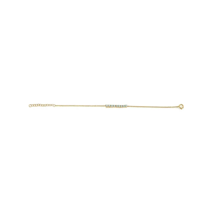 The Last Line Mini Personalized Tennis Bracelet