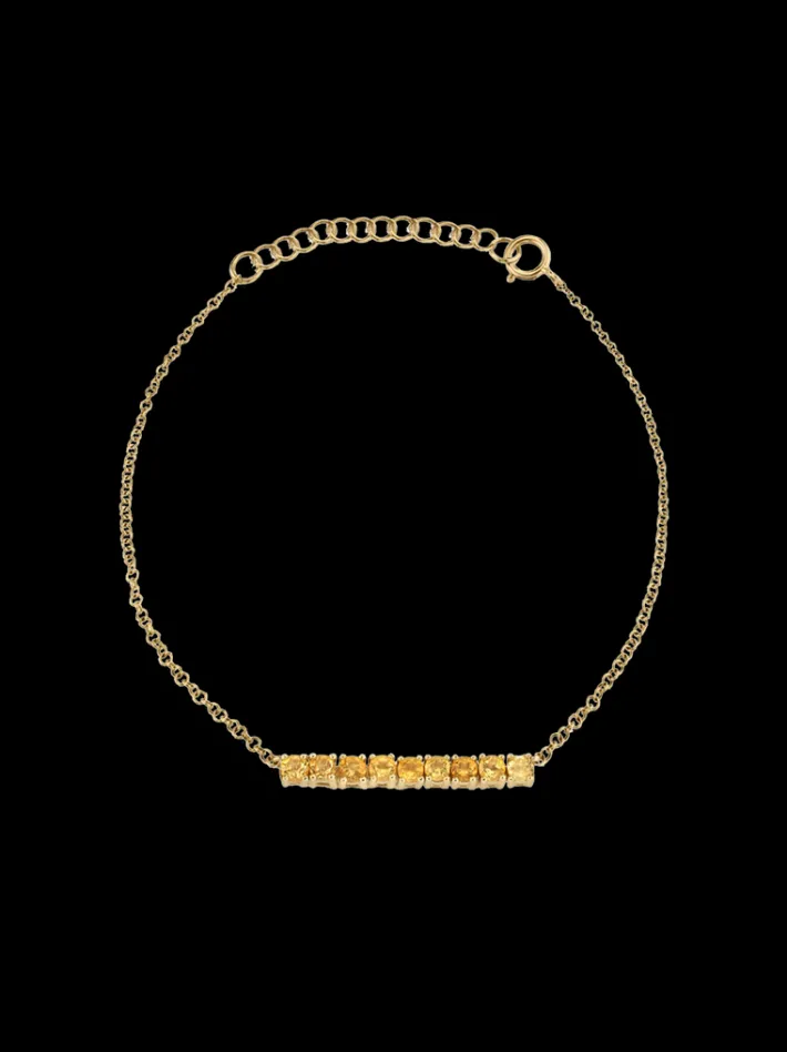 The Last Line Mini Personalized Tennis Bracelet