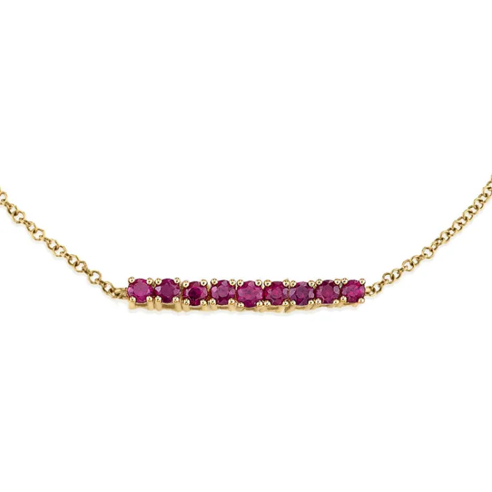The Last Line Mini Personalized Tennis Bracelet