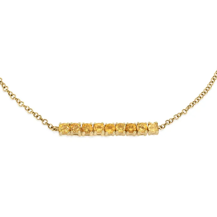 The Last Line Mini Personalized Tennis Bracelet