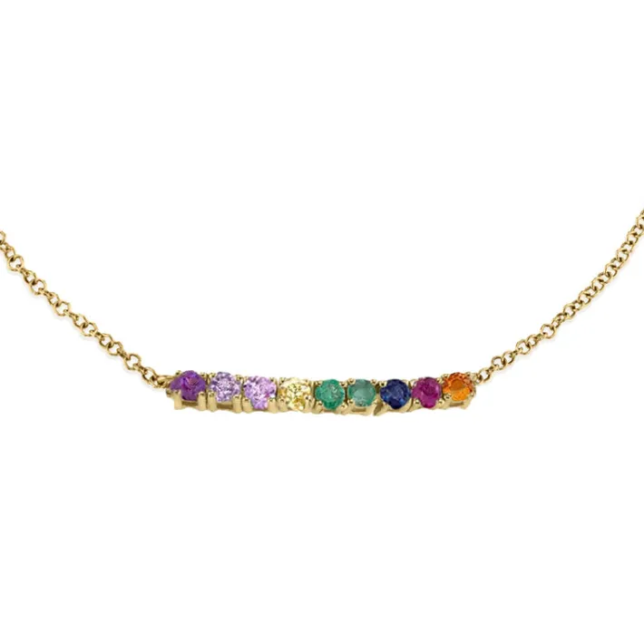 The Last Line Mini Personalized Tennis Bracelet