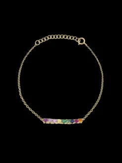 The Last Line Mini Personalized Tennis Bracelet