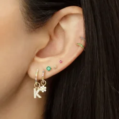 The Last Line Mini Teddy Flower Stud