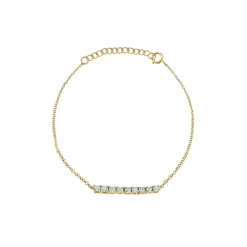 The Last Line Mini Tennis Bracelet