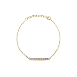 The Last Line Mini Tennis Bracelet