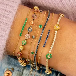 The Last Line Mini Tennis Bracelet