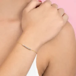 The Last Line Mini Tennis Bracelet