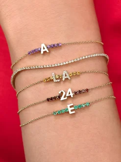 The Last Line Mini Tennis Bracelet