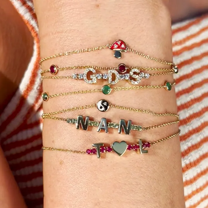 The Last Line Mini Tennis Bracelet