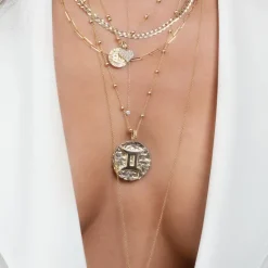The Last Line Pavé Heart Pendant