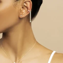 The Last Line Pavé Stud #3
