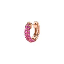 The Last Line Pavé Wide Hoop #4