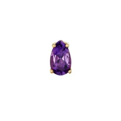 The Last Line Pear Stud Earring